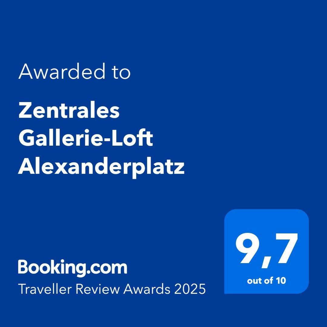 Zentrales Gallerie-Loft Alexanderplatz برلين المظهر الخارجي الصورة